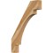 Ekena Millwork 4"W x 28"D x 40"H Merced Rough Sawn Knee Brace, Western Red Cedar BRC04X28X40MRC00RWR - alternate 1